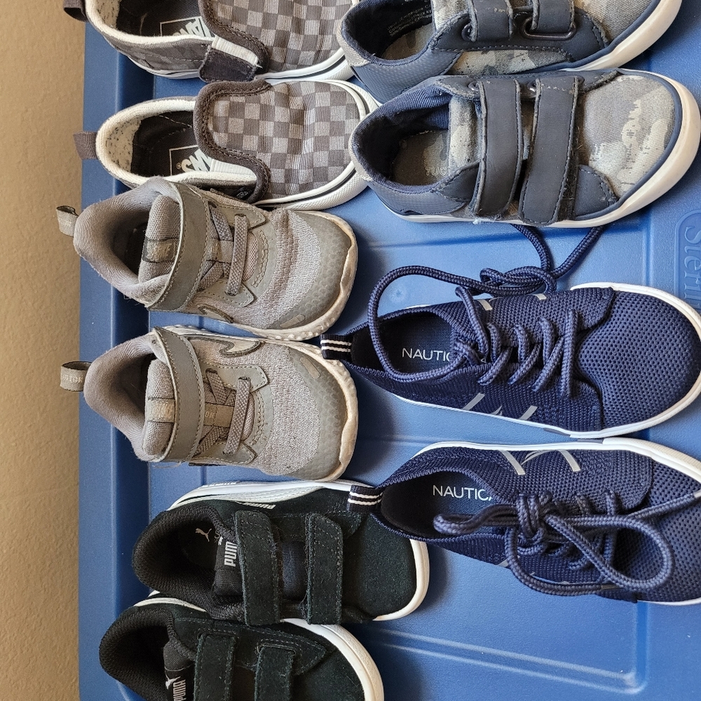Set of 6 size 6 toddler shoes